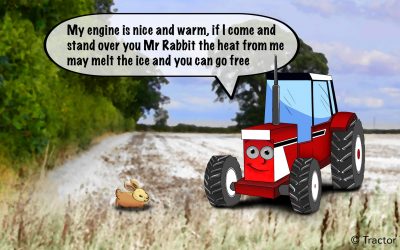 Tractor Tim Helps Mr Rabbit out of the Ice